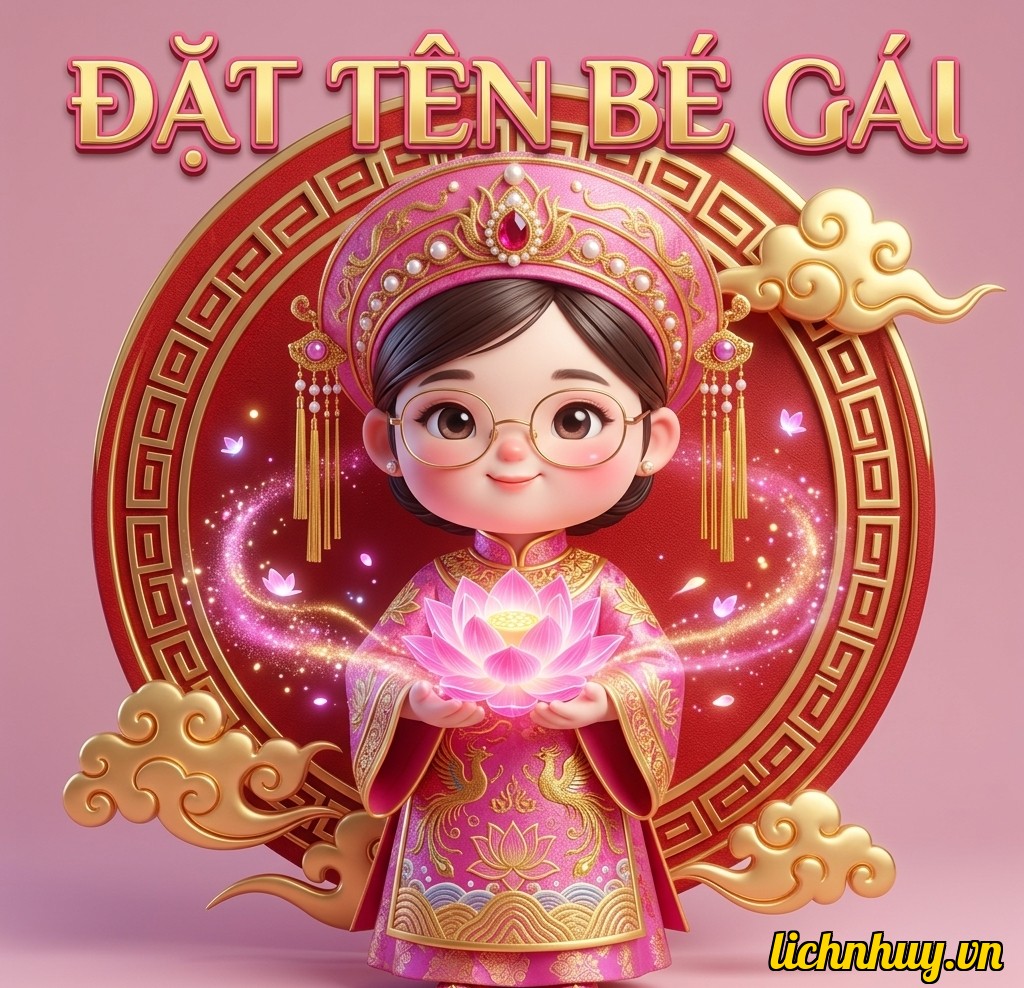 Cách đặt tên con gái năm 2026 bính ngọ mang lại bình an phú quý