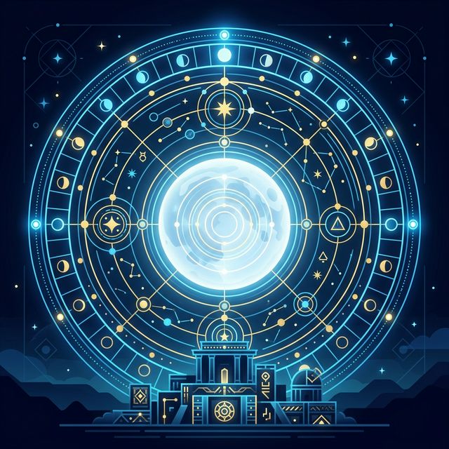 tấm bản đồ chiêm tinh mô tả quy luật của tháng nhuận là gì